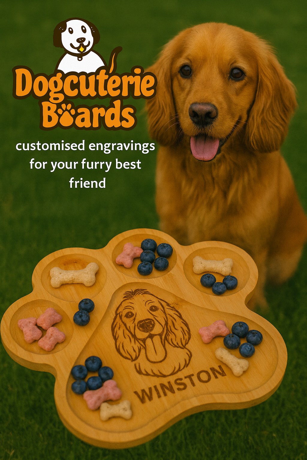 Customised Dogcuterie Board 🐾